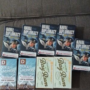 Duke Cannon Men's Soap Set - Blue, Brown, Green